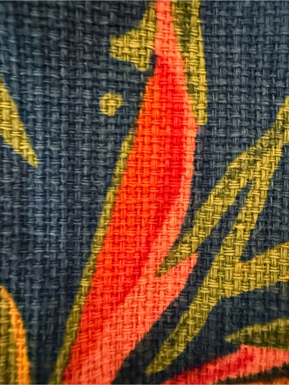 NWOT J. Crew Navy Tropical Floral Mini Dress -Textured Weave 100% Cotton -Size 8 - Picture 5 of 6